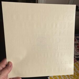 New Creative Memories Large ABC/123 Classic Letters 3 Antique color available